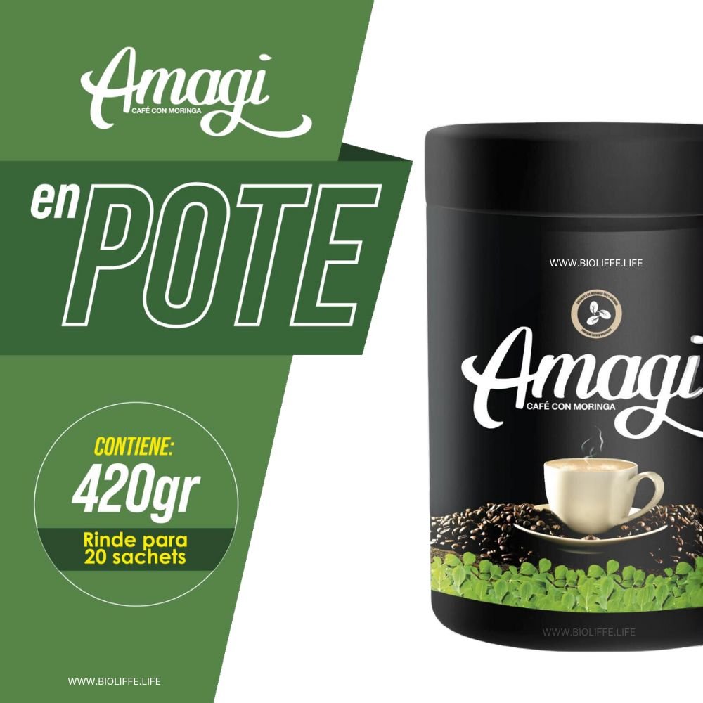 Amagi Café con Moringa Pote - Imagen 2