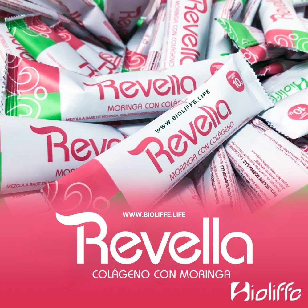 Colágeno con Moringa Revella